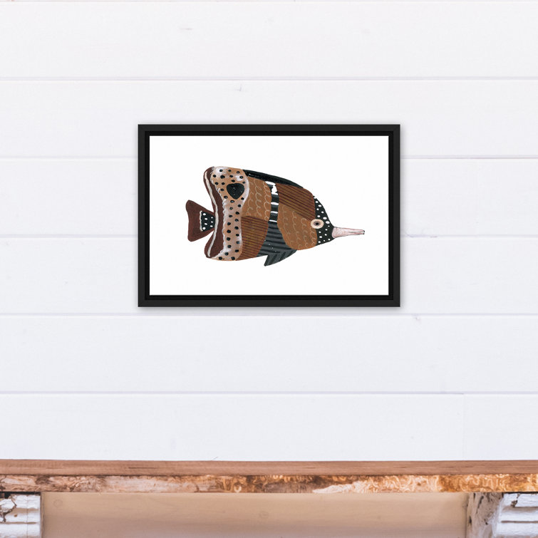 Highland Dunes Neutral Fish With Pointy Nose | Wayfair